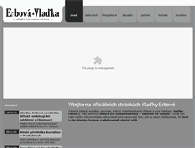 Tablet Screenshot of erbova-vladka.cz